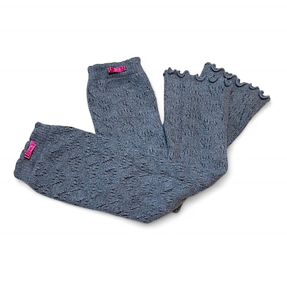 • Betsy Johnson • 
Vintage Gray Women's Leg Warmers